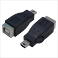 USBBB-M5A (82546) USB B(メス)-miniUSB(オス) 変換アダプタ ☆6個まで￥300ネコポス対応可能！