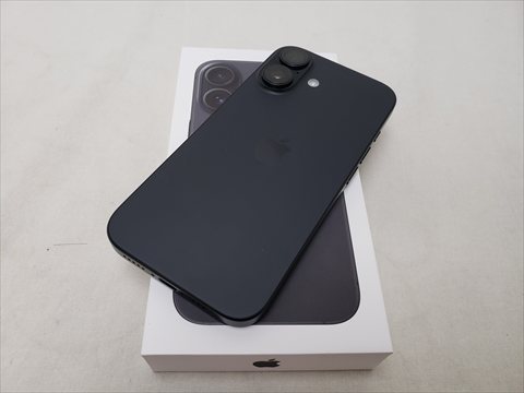 iPhone16 128GB ブラック /MYDQ3J/A 【国内版 SIMFREE】 各サイトで併売につき売切れのさいはご容赦願います。