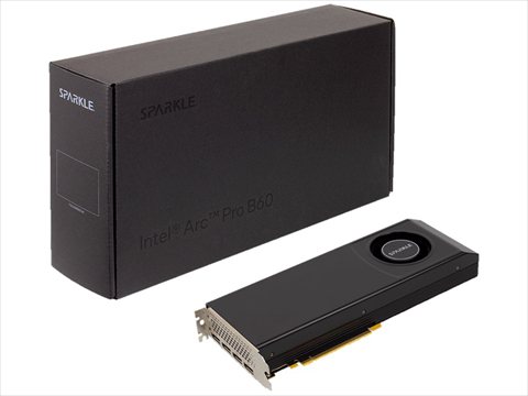 Intel Arc Pro B60 24GB Blower SBP60W-24G 各サイトで併売につき売切れのさいはご容赦願います。