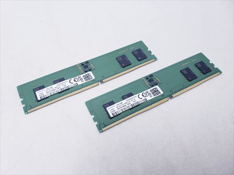 PC5-38400(DDR5 4800) 8GB x2 /バルク　★こちらのメモリだけでの販売はできません、PC（弊社組立）のご注文分の場合のみご購入いただけます。★ 各サイトで併売につき売切れのさいはご容赦願います。