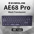 AE68 Pro Black Translucent ラピッドトリガーキーボード