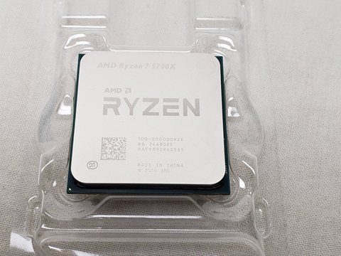 Ryzen 7 5700X バルク (8C/16T、3.4GHz(最大4.6)、65W、L3 Cache 32MB) 各サイトで併売につき売切れのさいはご容赦願います。