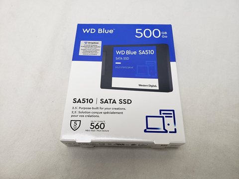 WD Blue SA510 WDS500G3B0A 各サイトで併売につき売切れのさいはご容赦願います。
