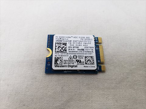 SDAPTUW-512G-1012 ※M.2 2230 各サイトで併売につき売切れのさいはご容赦願います。