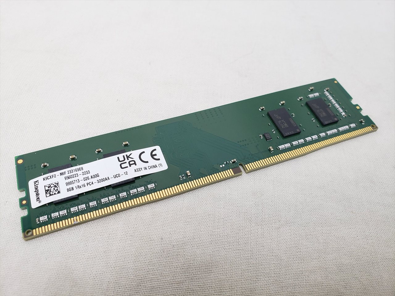 PC4-25600(DDR4 3200) 8GB /バルク 各サイトで併売につき売切れのさい