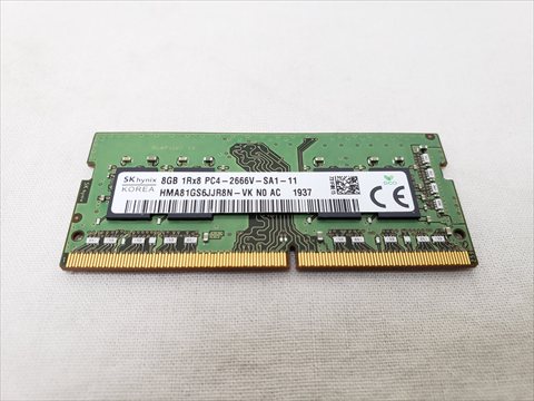 PC4-21300(DDR4 2666) 260Pin S.O.DIMM 8GB 各サイトで併売につき売切れのさいはご容赦願います。