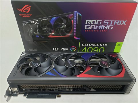保証確認] ROG-STRIX-RTX4090-O24G-GAMING 各サイトで併売につき売切れ