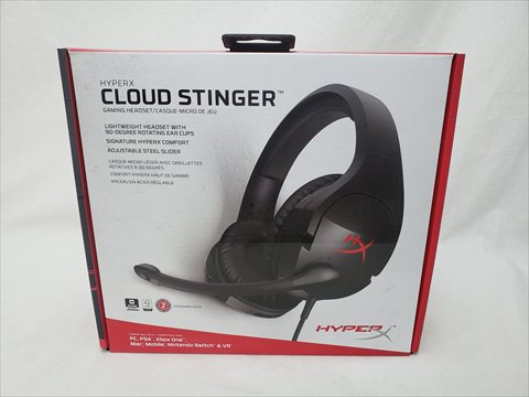 HyperX Cloud Stinger HX-HSCS-BK/AS 各サイトで併売につき売切れのさいはご容赦願います。