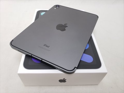 iPad mini（第6世代/2021） Cellular 256GB スペースグレイ 【国内版 SIMFREE】 各サイトで併売につき売切れのさいはご容赦願います。