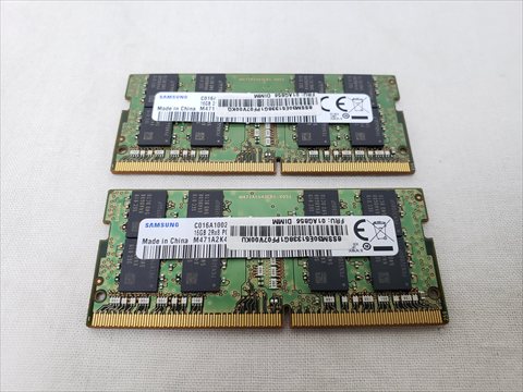 PC4-25600(DDR4 3200) 260Pin S.O.DIMM 16GB x2 各サイトで併売につき売切れのさいはご容赦願います。