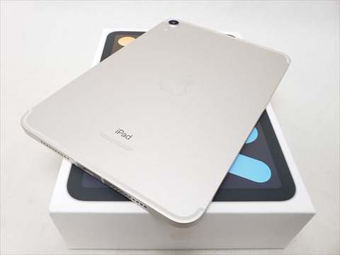 iPad mini（第6世代/2021） Cellular 64GB スターライト /MK8C3J/A 【docomo SIMFREE】 各サイトで併売につき売切れのさいはご容赦願います。