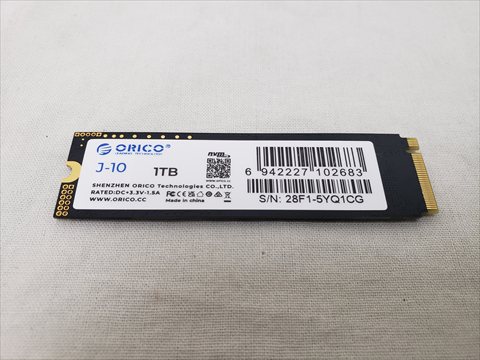 M.2 NVMe SSD 1TB 各サイトで併売につき売切れのさいはご容赦願います。