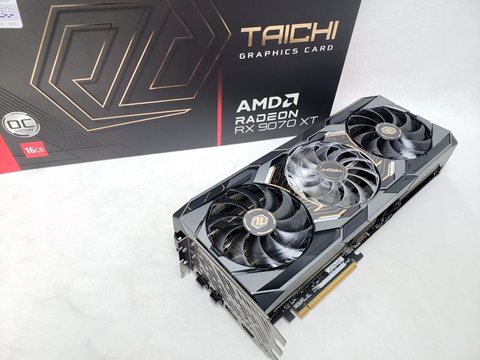 [保証確認] RX 9070 XT Taichi 16GB OC (RX9070XT TC 16GO) 各サイトで併売につき売切れのさいはご容赦願います。