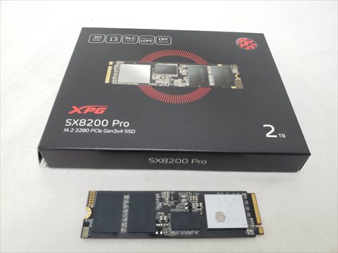 XPG SX8200 Pro ASX8200PNP-2TT-C 各サイトで併売につき売切れのさいはご容赦願います。