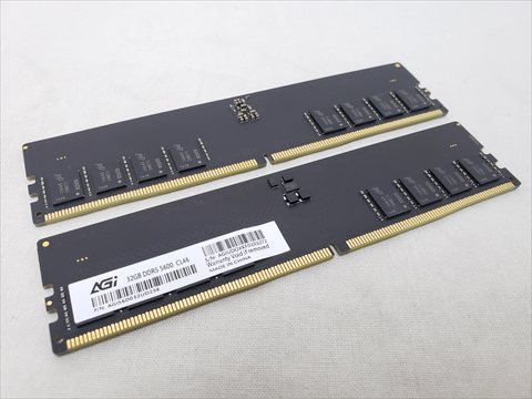 AGI56D032UD238 [PC5-44800(DDR5 5600) 32GB 2枚組] 各サイトで併売につき売切れのさいはご容赦願います。
