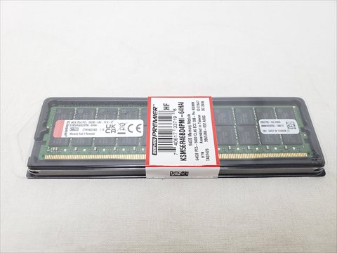 PC5-44800(DDR5 5600) 64GB Registered ECC /KSM56R46BD4PMI-64HAI 各サイトで併売につき売切れのさいはご容赦願います。