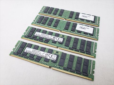 PC4-19200(DDR4 2400) 32GB x4 Registered ECC 各サイトで併売につき売切れのさいはご容赦願います。