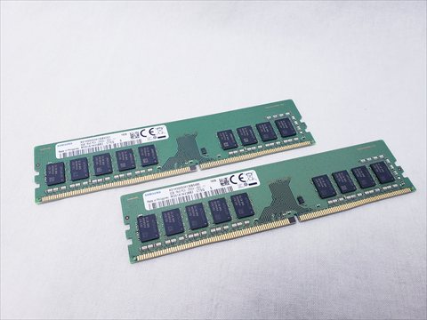PC4-21300E(DDR4 2666) 8GB x2 ECC 各サイトで併売につき売切れのさい