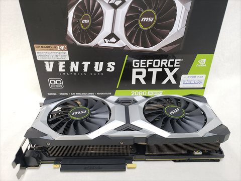 GeForce RTX 2080 SUPER VENTUS OC 各サイトで併売につき売切れのさい
