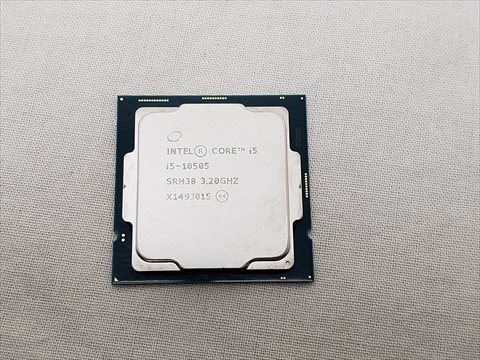 Core i5-10505 バルク (3.2GHz/Turbo Boost 4.6GHz/6-core 12-thread/Total Cache 12MB/TDP65W) 各サイトで併売につき売切れのさいはご容赦願います。