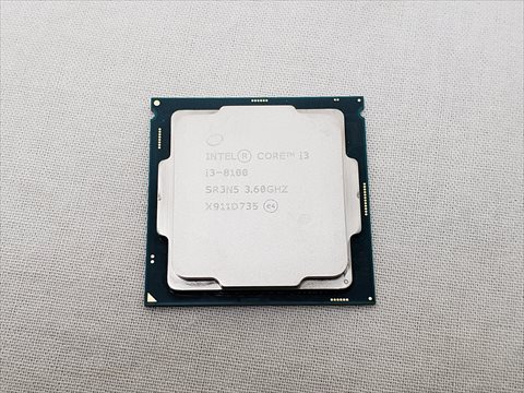 Core i3-8100 バルク (3.60GHz/ターボブーストなし/4-core 4-thread