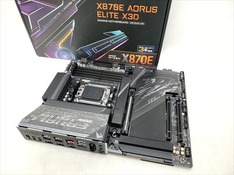 X870E AORUS ELITE X3D (X870E A ELITE X) 各サイトで併売につき売切れのさいはご容赦願います。