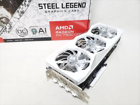 Radeon RX 7900 GRE Steel Legend 16GB OC 各サイトで併売につき売切れのさいはご容赦願います。