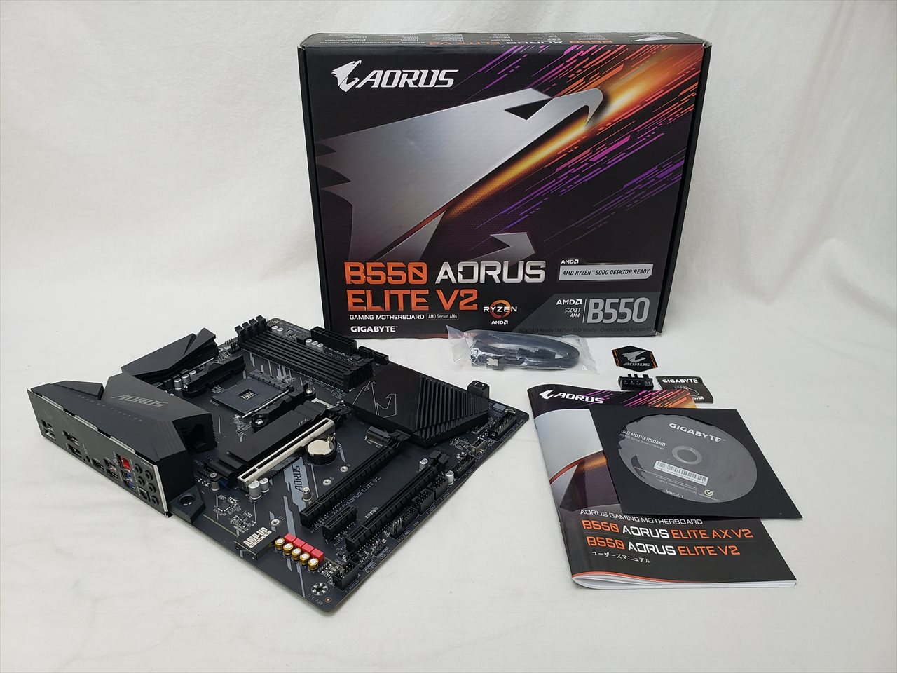 B550 AORUS ELITE V2 各サイトで併売につき売切れのさいはご容赦願い