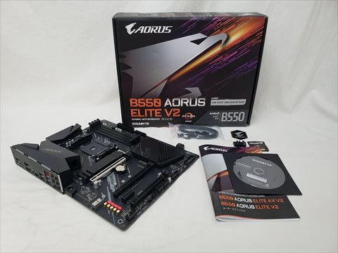 B550 AORUS ELITE V2 各サイトで併売につき売切れのさいはご容赦願い