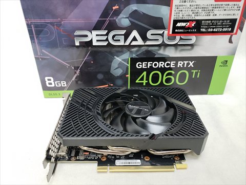 NE6406T019P1-1060E-G GAINWARD RTX4060Ti PEGASUS 8GB GDDR6 128bit 3-DP HDMI 各サイトで併売につき売切れのさいはご容赦願います。