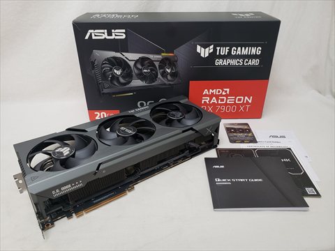 TUF-RX7900XT-O20G-GAMING 各サイトで併売につき売切れのさいはご容赦願います。