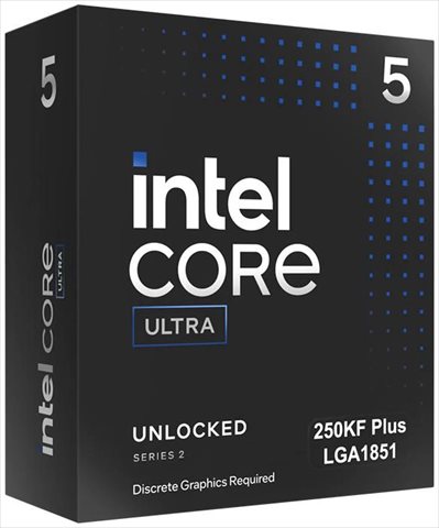 Core Ultra 5 250KF Plus ※F型番は内蔵グラフィックスは搭載されておりません。