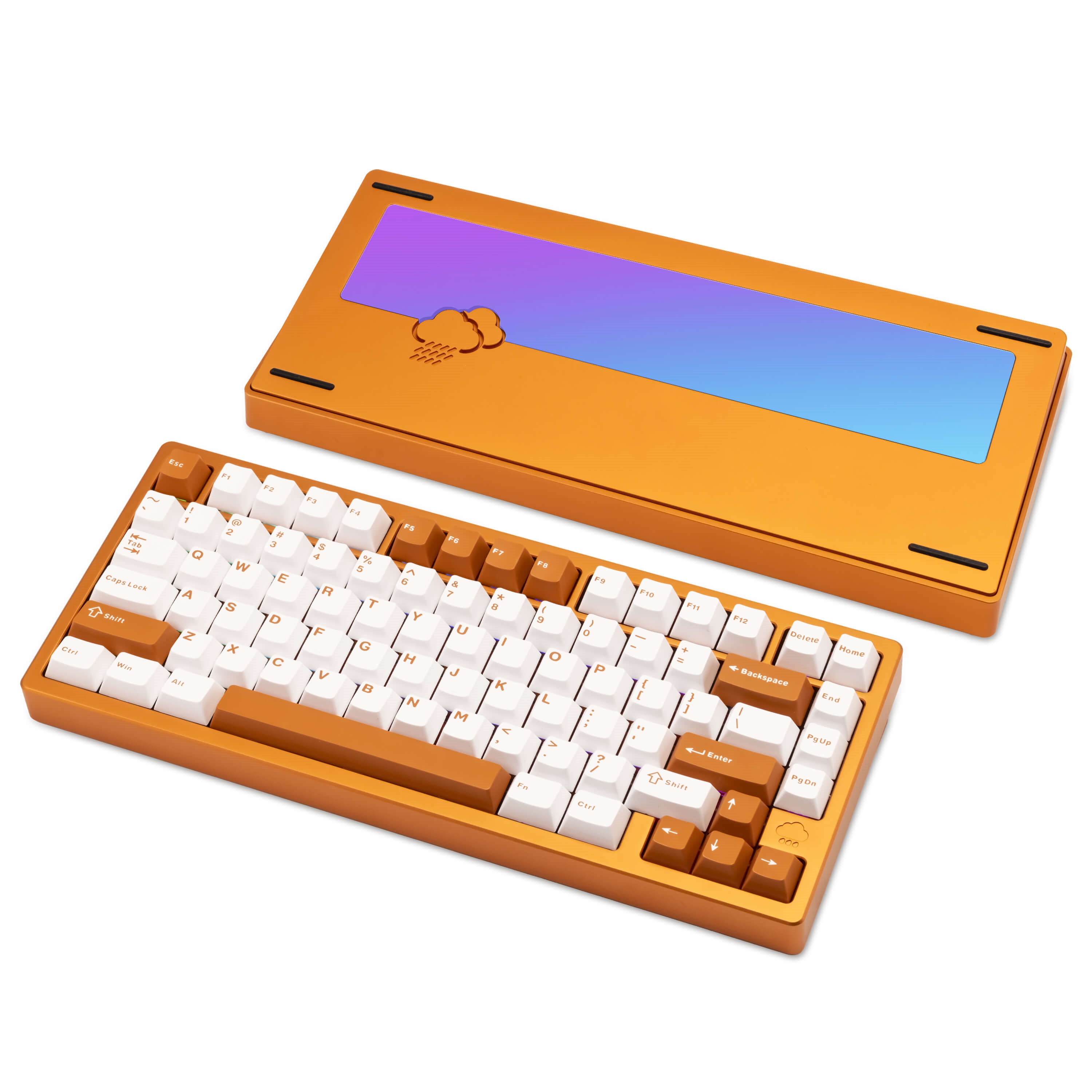【新品未開封】Rainy75 Pro 午年 2026限定色 オレンジ キーボード Rainy75 Pro Orange(Mirrored Glass) | キーボード | キーボード