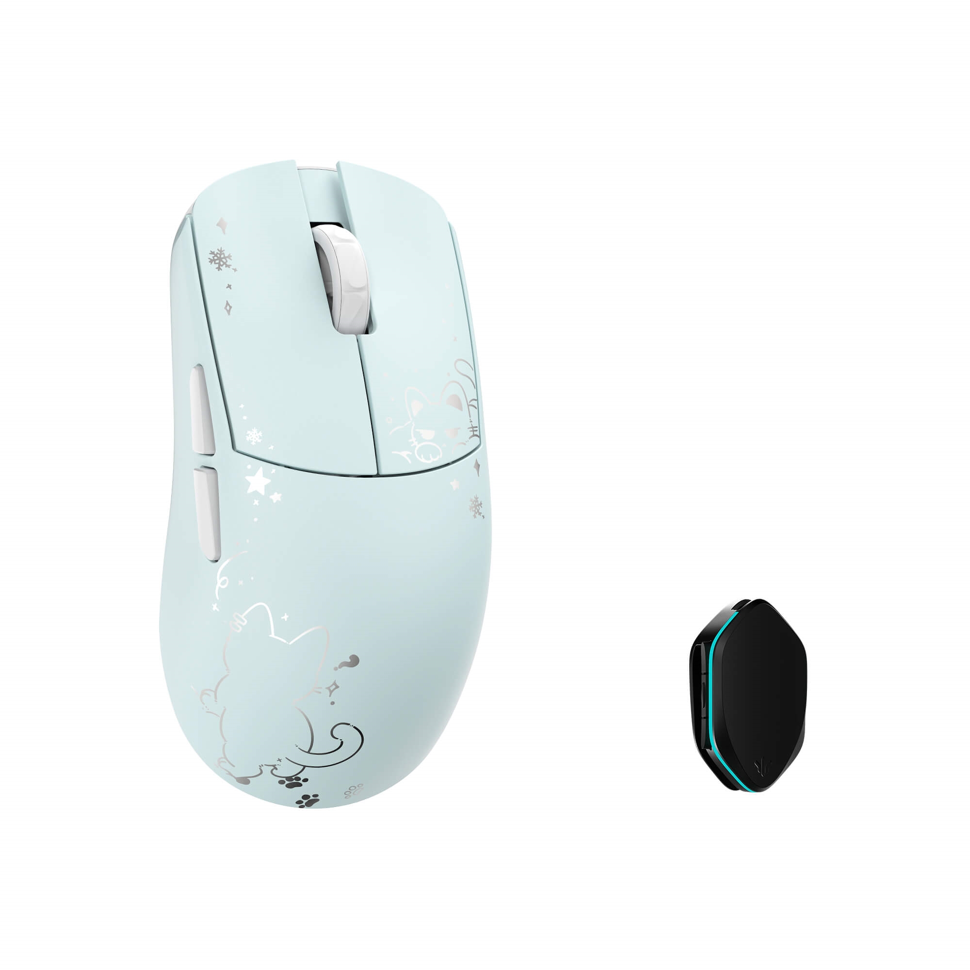 WLMOUSE 鎂影 Meiying Blue Cat 【YING】のマグネシウム合金バージョン