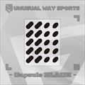 Unusual Way Sports Capsule 汎用型マウスソール Black ☆6個まで￥250クリックポスト対応可能！