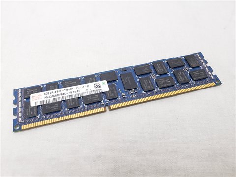 PC3-12800(DDR3 1600) 8GB Registered ECC 各サイトで併売につき売切れのさいはご容赦願います。