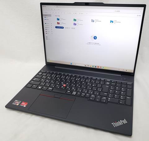 ThinkPad E16 GEN1 (Ryzen7-7730U/16.0/16GB/SSD512GB/W11) /21JUS4FV00 [0843]各サイトで併売につき売切れのさいはご容赦願います。
