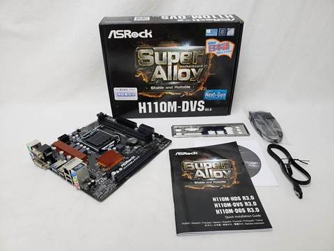 H110M-DVS R3.0 各サイトで併売につき売切れのさいはご容赦願います。