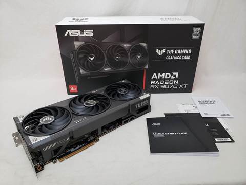 [保証確認] TUF-RX9070XT-O16G-GAMING 各サイトで併売につき売切れのさいはご容赦願います。