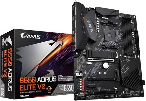 B550 AORUS ELITE V2 各サイトで併売につき売切れのさいはご容赦願います。