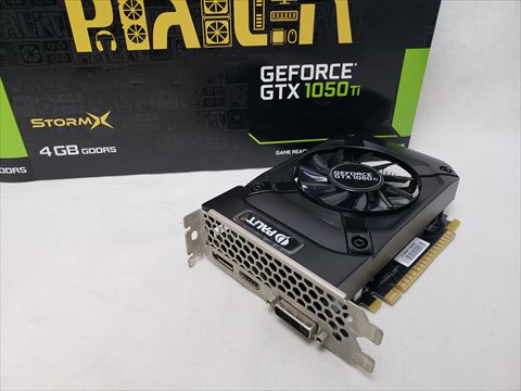 GeForce GTX1050Ti 4G GDR5 STORMX /NE5105T018G1-1070F 各サイトで併売につき売切れのさいはご容赦願います。