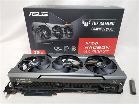 TUF-RX7900XT-O20G-GAMING 各サイトで併売につき売切れのさいはご容赦願います。