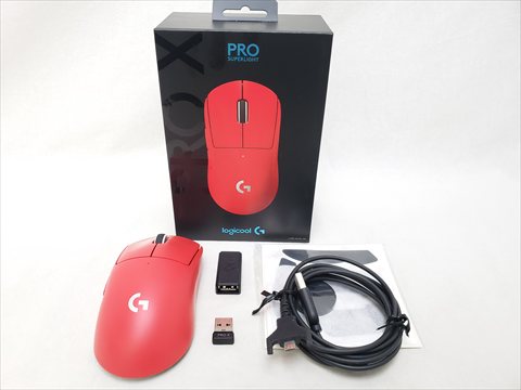 PRO X SUPERLIGHT Wireless Gaming Mouse G-PPD-003WL-RD 各サイトで併売につき売切れのさいはご容赦願います。
