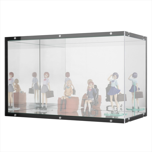 BHS-50C-BK ピラーレスフィギュアケース