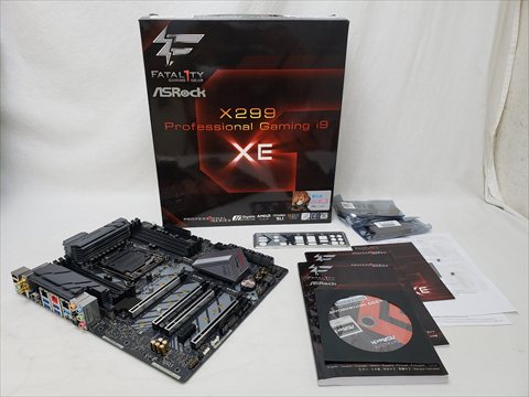 Fatal1ty X299 Professional Gaming i9 XE 各サイトで併売につき売切れのさいはご容赦願います。