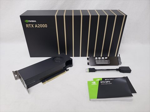 NVIDIA RTX A2000 6GB /PCI-E 各サイトで併売につき売切れのさいはご容赦願います。