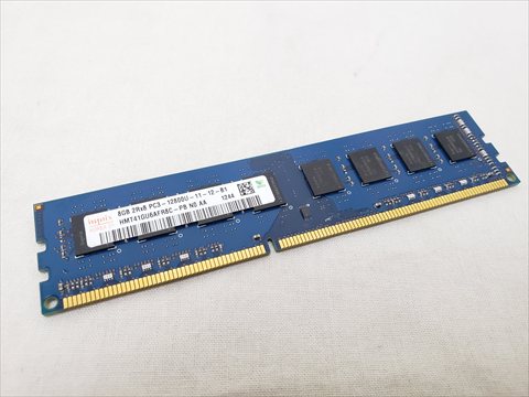 PC3-12800(DDR3 1600) 8GB /バルク 各サイトで併売につき売切れのさいはご容赦願います。