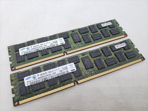PC3-10600(DDR3 1333) 8GB x2 Registered ECC 各サイトで併売につき売切れのさいはご容赦願います。