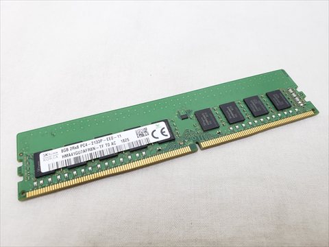 PC4-17000(DDR4 2133) 8GB ECC 各サイトで併売につき売切れのさいはご容赦願います。