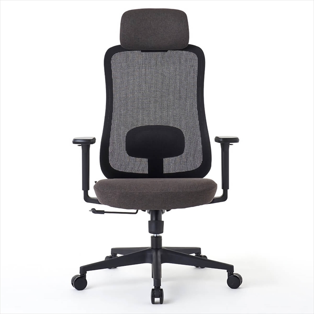 ROOM WORKS(ルームワークス) 北欧モダンスタイルワークチェア M2シリーズ ブラック/ブラウン RM2-BBR